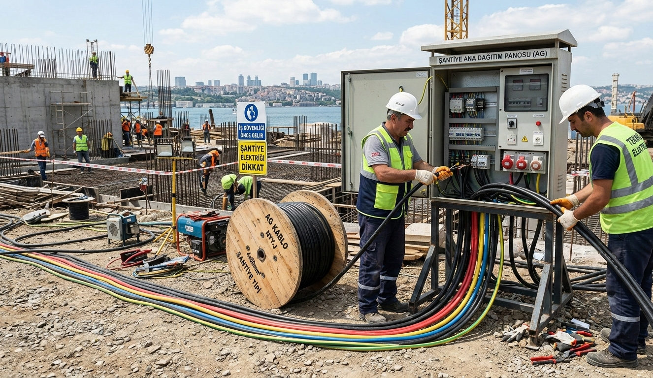 AG Kablo Çekimi ve Şantiye Elektriği